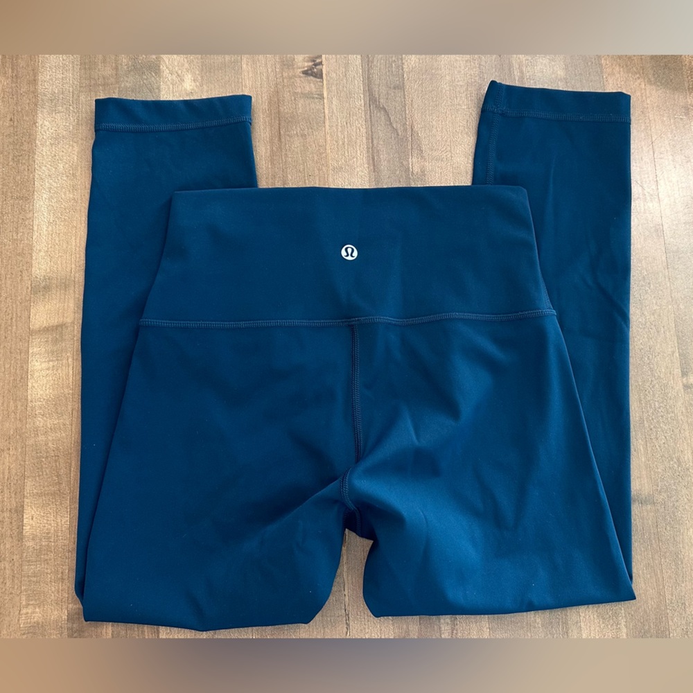 💜 Lululemon Wunder Train High-Rise Crop 23" 💜 - Picture 2 of 4